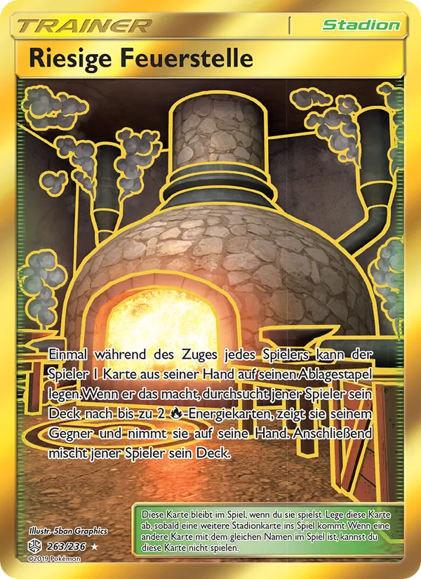 Riesige Feuerstelle, Welten im Wandel No. 263