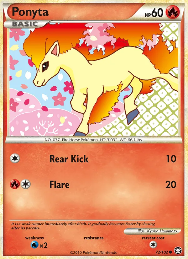 Ponyta, Triumphant No. 72