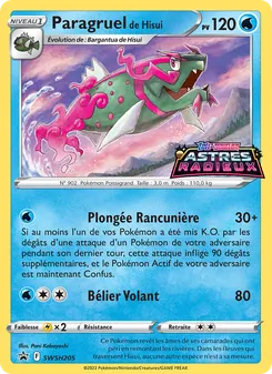 Paragruel de Hisui, Promo SWSH Nº SWSH205 Normal