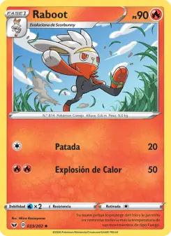 Raboot, Espada y Escudo Nº 33 Normal