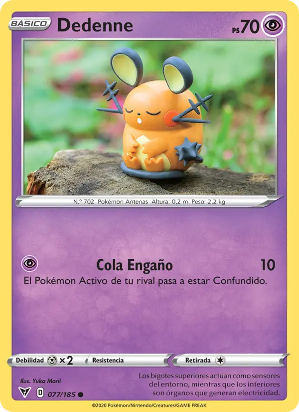 Dedenne, Voltaje Vívido No. 77