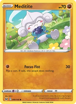 Meditite, Lost Origin No. 099 Normal