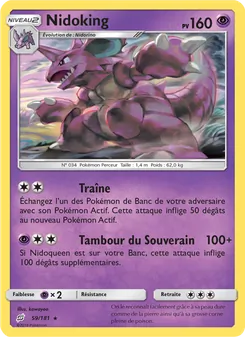 Nidoking, Duo de Choc Nº 59 Normal