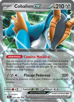 Cobalion ex, Caos Creciente Nº 064 Holo