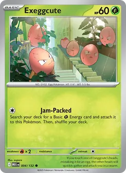 Exeggcute, Mega Evolution No. 004 Normal