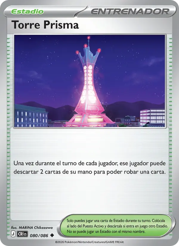 Torre Prisma, Caos Creciente Nº 080