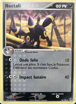 Noctali, EX Tempête de sable Nº 24 Normal