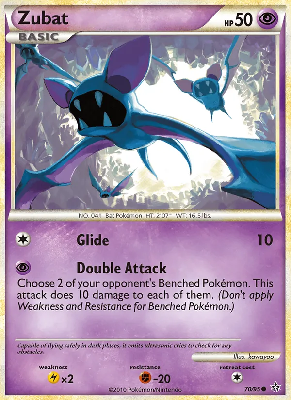 Zubat, Unleashed No. 70