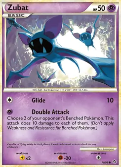 Zubat, Unleashed Nº 70 Normal