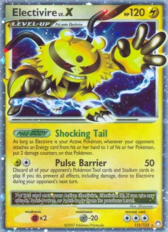 Electivire, Mysterious Treasures Nº 121 Holo