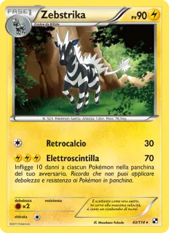 Zebstrika, Nero e Bianco Nº 43 Normal