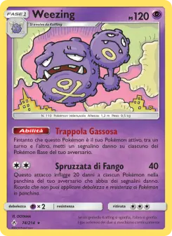 Weezing, Legami Inossidabili Nº 74 Normal