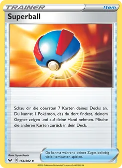 Superball, Schwert & Schild Nº 164 Normal