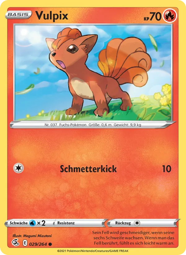 Vulpix, Fusions Angriff Nº 29