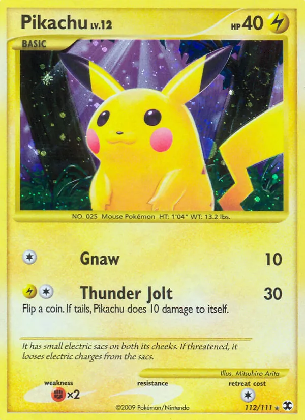 Pikachu, Rising Rivals Nº 112