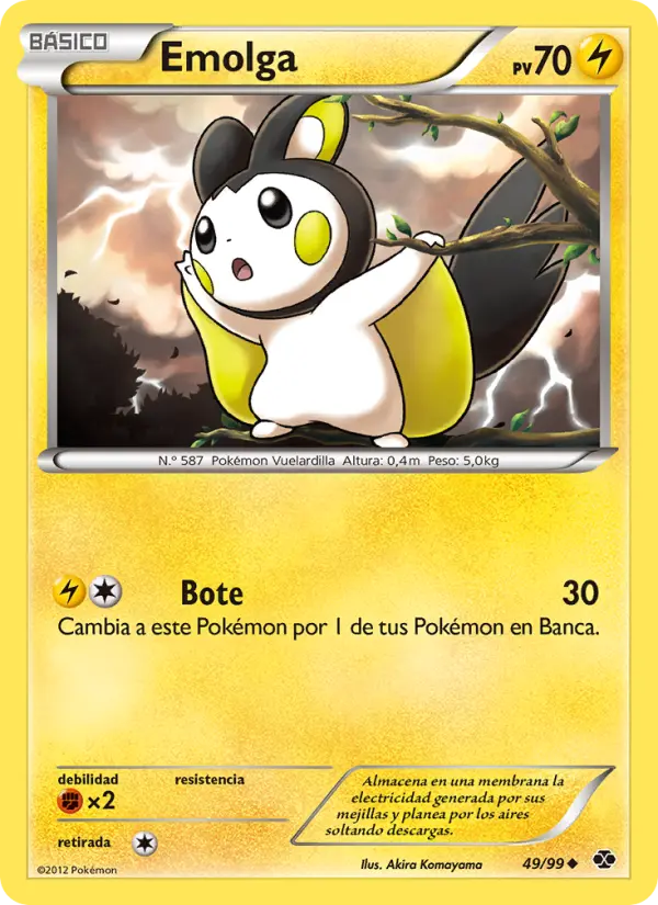 Emolga, Próximos Destinos No. 49