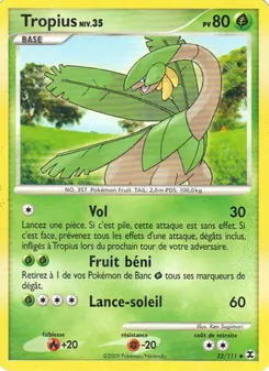 Tropius Niv. 35, Rivaux Émergeants Nº 52 Normal