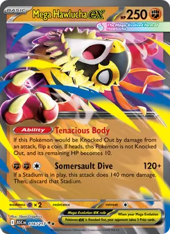 Mega Hawlucha ex, Ascended Heroes No. 116 Holo