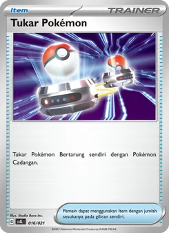 Tukar Pokémon, Sprigatito & Lucario ex No. 016 Normal