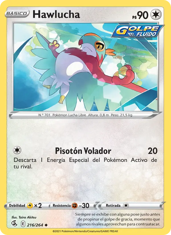 Hawlucha, Golpe Fusión Nº 216