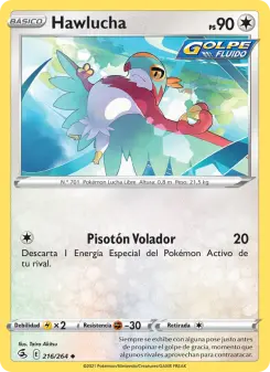 Hawlucha, Golpe Fusión No. 216 Normal