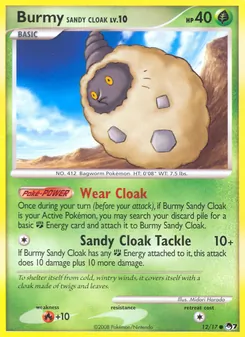 Burmy Sandy Cloak, POP Series 7 No. 12 Normal