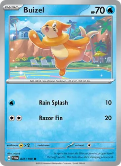 Buizel, Scarlet & Violet No. 046 Normal