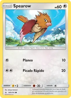 Spearow, Vínculos Indestructibles No. 145 Normal
