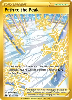 Path to the Peak, Astral Radiance Nº 213 Holo