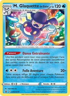 M. Glaquette de Galar, Promo SWSH Nº SWSH079 Holo