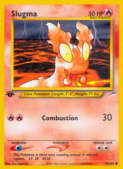 Slugma, Neo Destiny No. 82 Normal