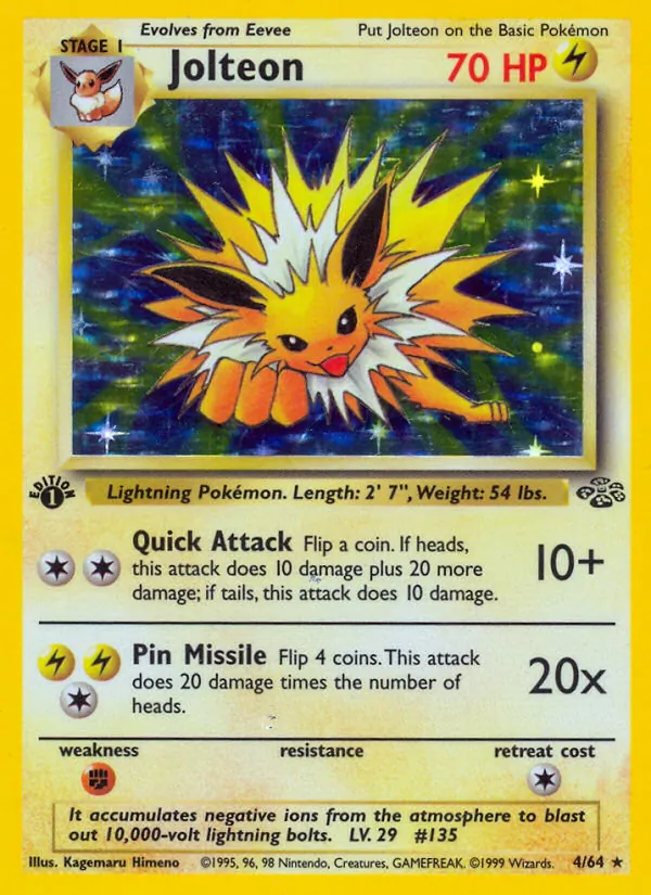 Jolteon, Jungle No. 4