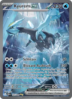 Kyurem-ex, Schwarze Blitze No. 165 Holo