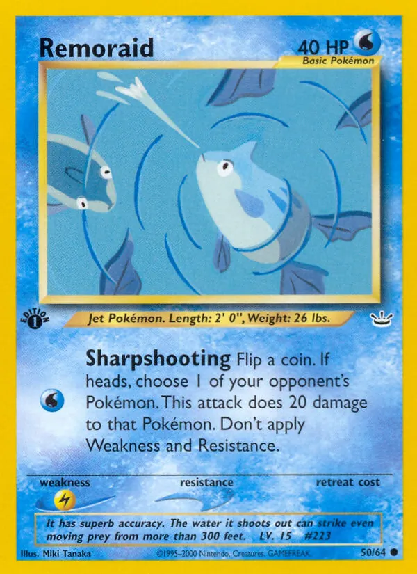 Remoraid, Neo Revelation Nº 50