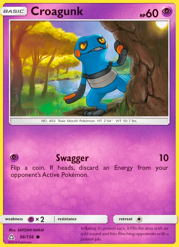 Croagunk, Ultra Prism No. 56
