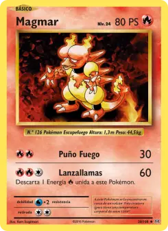 Magmar, Evoluciones Nº 20 Normal