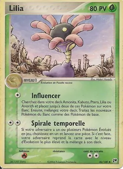 Lilia, EX Tempête de sable No. 42 Normal