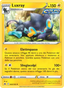 Luxray, Zenit Regale No. 043 Normal