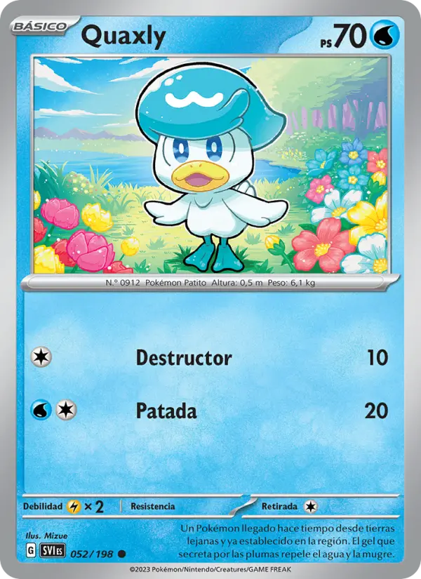 Quaxly, Escarlata y Púrpura No. 052