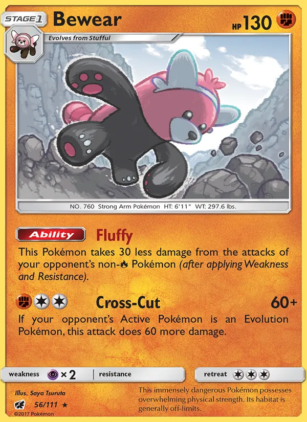 Bewear, Crimson Invasion No. 56