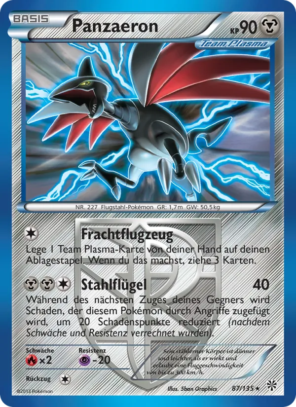 Panzaeron, Plasma-Sturm No. 87