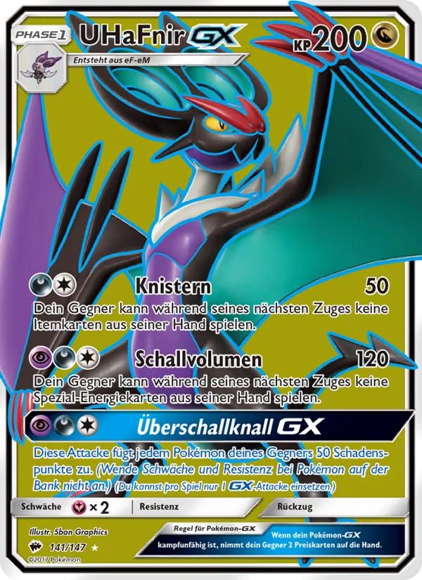 UHaFnir GX, Nacht in Flammen Nº 141