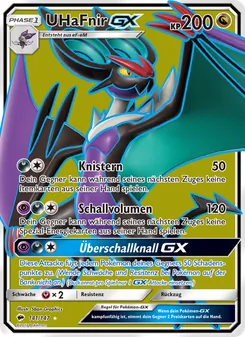 UHaFnir GX, Nacht in Flammen Nº 141 Holo