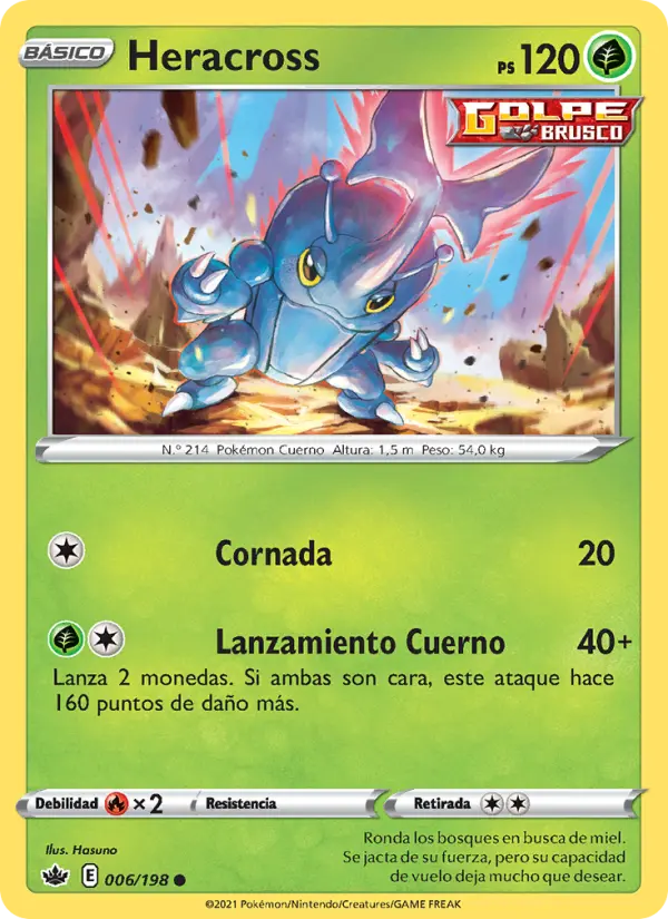 Heracross, Reinado Escalofriante No. 6