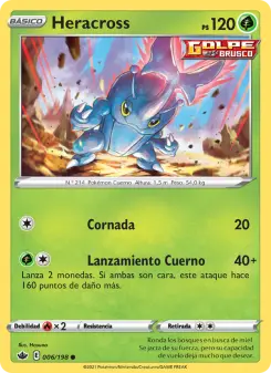 Heracross, Reinado Escalofriante Nº 6 Normal