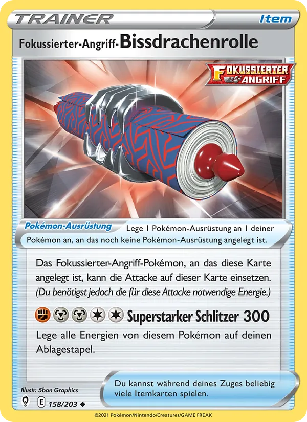Fokussierter-Angriff-Bissdrachenrolle, Drachenwandel Nº 158