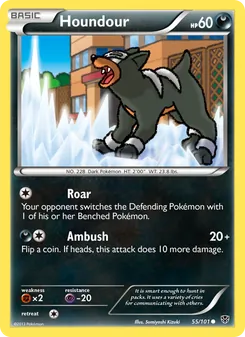Houndour, Plasma Blast No. 55 Normal