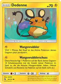 Dedenne, Echo des Donners Nº 84 Normal