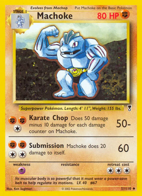Machoke, Legendary Collection No. 51