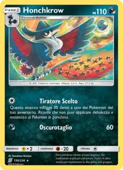 Honchkrow, Sintonia Mentale No. 130 Normal